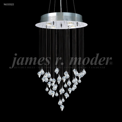 Mid. Chandeliers Glass Down by James R. Moder ( 64 | 96155S22 Medallion ) 