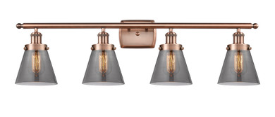 Bathroom Fixtures Four Lights by Innovations ( 405 | 916-4W-AC-G63 Ballston Urban ) 