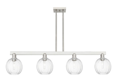 Linear/Island 4 Light + by Innovations ( 405 | 716-4I-SN-G458-7CL Arcadia ) 