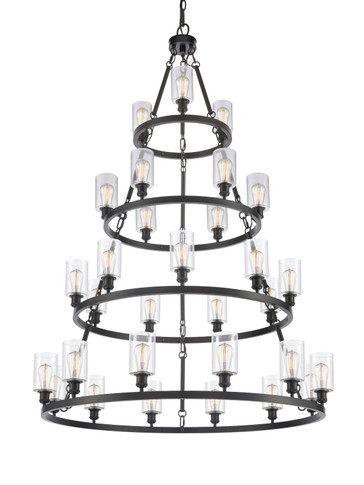 Large Chandeliers Glass Shade by Innovations ( 405 | 820345-BK-G802 Ballston ) 