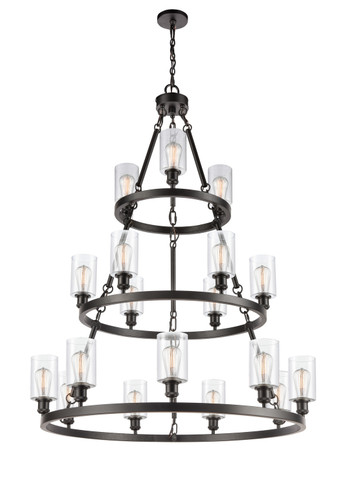 Large Chandeliers Glass Shade by Innovations ( 405 | 82034-BK-G802 Ballston ) 