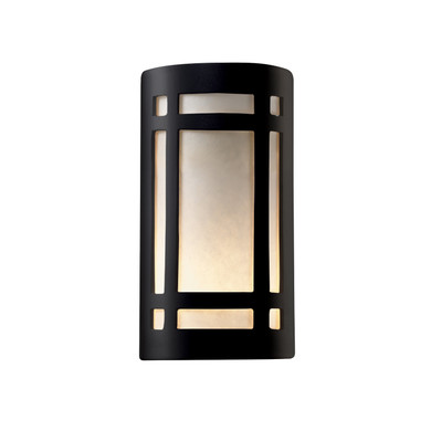 Exterior Wall Mt./Flush by Justice Designs ( 102 | CER-5490W-CRB Ambiance ) 