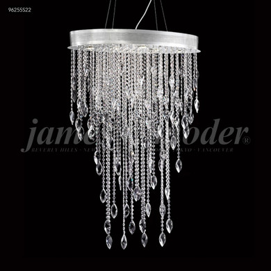Large Chandeliers Glass Shade by James R. Moder ( 64 | 96255S22 Sculptured Crystal Leaf ) 