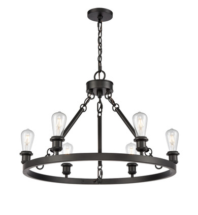 Mid. Chandeliers Candle by Innovations ( 405 | 830-BK Ballston ) 