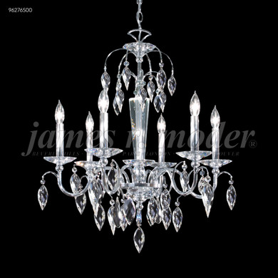 Mid. Chandeliers Candle by James R. Moder ( 64 | 96276S00 Sculptured Crystal Leaf ) 