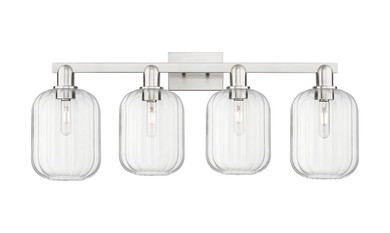 Bathroom Fixtures Four Lights by Innovations ( 405 | 716-4W-SN-G460-7CL Arcadia ) 