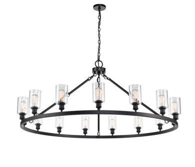 Large Chandeliers Glass Shade by Innovations ( 405 | 860-BK-G802 Ballston ) 