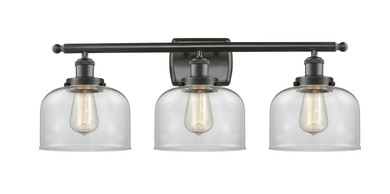 Bathroom Fixtures Three Lights by Innovations ( 405 | 916-3W-OB-G72-LED Ballston Urban ) 
