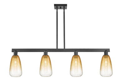 Linear/Island 4 Light + by Innovations ( 405 | 716-4I-BK-G480-6AM Arcadia ) 