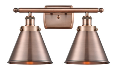 Bathroom Fixtures Two Lights by Innovations ( 405 | 916-2W-AC-M13-AC Ballston Urban ) 