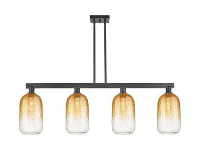 Linear/Island 4 Light + by Innovations ( 405 | 716-4I-BK-G482-7AM Arcadia ) 