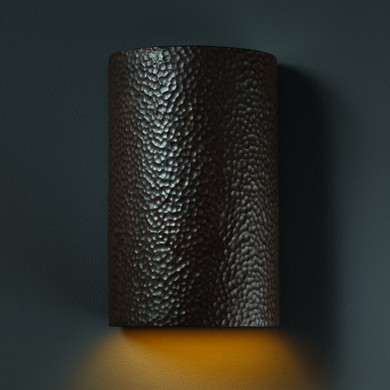 Sconces Directional/Cylinder by Justice Designs ( 102 | CER-5260-HMIR Ambiance ) 