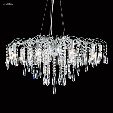 Mid. Chandeliers Glass Down by James R. Moder ( 64 | 40938S22 Contemporary ) 