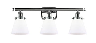 Bathroom Fixtures Three Lights by Innovations ( 405 | 916-3W-PC-G61-LED Ballston Urban ) 