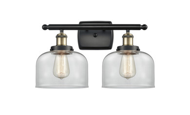 Bathroom Fixtures Two Lights by Innovations ( 405 | 916-2W-BAB-G72-LED Ballston Urban ) 