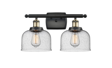 Bathroom Fixtures Two Lights by Innovations ( 405 | 916-2W-BAB-G74 Ballston Urban ) 