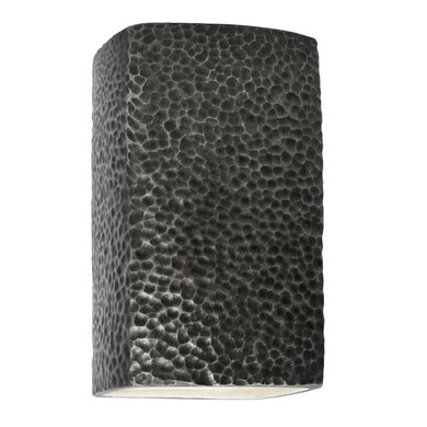Exterior Wall Mt./Flush by Justice Designs ( 102 | CER-0950W-HMPW Ambiance ) 