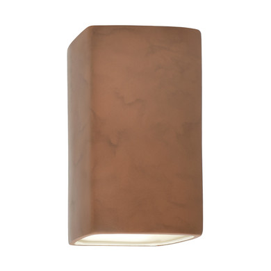 Exterior Wall Mt./Flush by Justice Designs ( 102 | CER-5910W-TERA Ambiance ) 