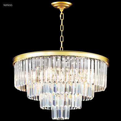 Mid. Chandeliers Glass Down by James R. Moder ( 64 | 96996SG22 Contemporary Europa ) 