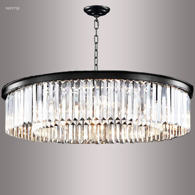 Mid. Chandeliers Glass Down by James R. Moder ( 64 | 96997SB22 Contemporary Europa ) 