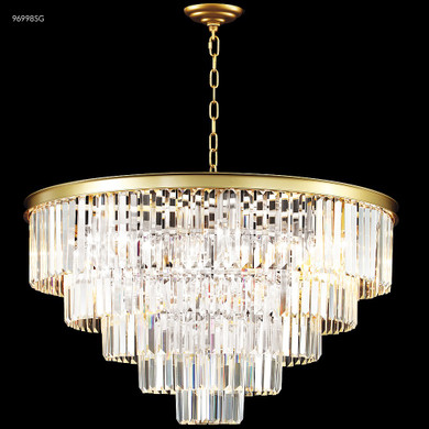 Mid. Chandeliers Glass Down by James R. Moder ( 64 | 96998SG22 Contemporary Europa ) 