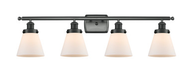 Bathroom Fixtures Four Lights by Innovations ( 405 | 916-4W-BK-G61-LED Ballston Urban ) 
