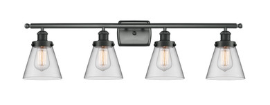 Bathroom Fixtures Four Lights by Innovations ( 405 | 916-4W-BK-G62-LED Ballston Urban ) 