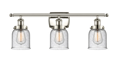 Bathroom Fixtures Three Lights by Innovations ( 405 | 916-3W-PN-G54-LED Ballston Urban ) 