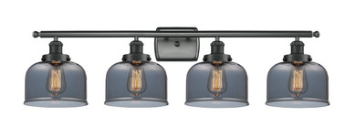 Bathroom Fixtures Four Lights by Innovations ( 405 | 916-4W-BK-G73 Ballston Urban ) 