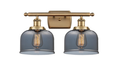 Bathroom Fixtures Two Lights by Innovations ( 405 | 916-2W-BB-G73 Ballston Urban ) 