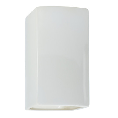 Exterior Wall Mt./Flush by Justice Designs ( 102 | CER-0950W-WHT Ambiance ) 