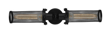 Bathroom Fixtures Cylindrical / Linear by Innovations ( 405 | 900-2W-BK-CE216-BK Austere ) 
