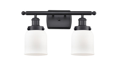 Bathroom Fixtures Two Lights by Innovations ( 405 | 916-2W-BK-G51-LED Ballston Urban ) 