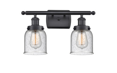 Bathroom Fixtures Two Lights by Innovations ( 405 | 916-2W-BK-G54 Ballston Urban ) 