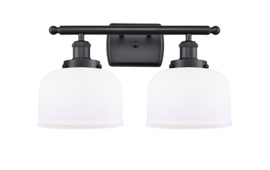 Bathroom Fixtures Two Lights by Innovations ( 405 | 916-2W-BK-G71 Ballston Urban ) 