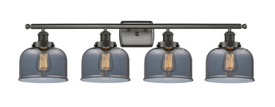 Bathroom Fixtures Four Lights by Innovations ( 405 | 916-4W-OB-G73-LED Ballston Urban ) 