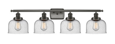 Bathroom Fixtures Four Lights by Innovations ( 405 | 916-4W-OB-G74 Ballston Urban ) 