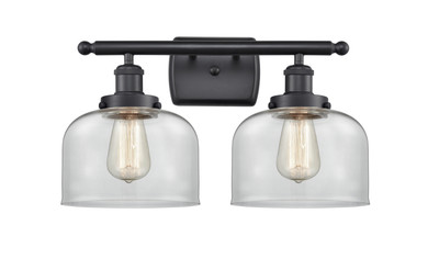Bathroom Fixtures Two Lights by Innovations ( 405 | 916-2W-BK-G72 Ballston Urban ) 