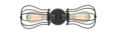 Bathroom Fixtures Two Lights by Innovations ( 405 | 900-2W-OB-CE513-OB-LED Austere ) 