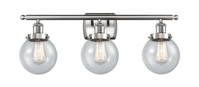 Bathroom Fixtures Three Lights by Innovations ( 405 | 916-3W-SN-G204-6 Ballston Urban ) 