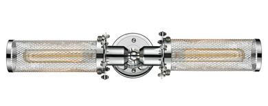 Bathroom Fixtures Two Lights by Innovations ( 405 | 900-2W-PC-CE216-PC-LED Austere ) 
