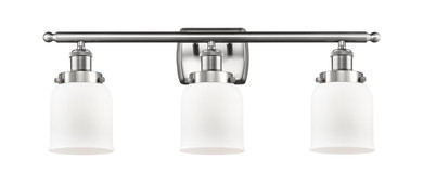 Bathroom Fixtures Three Lights by Innovations ( 405 | 916-3W-SN-G51-LED Ballston Urban ) 