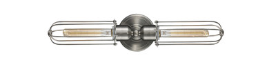 Bathroom Fixtures Two Lights by Innovations ( 405 | 900-2W-SN-CE225-SN Austere ) 