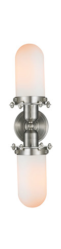 Bathroom Fixtures Two Lights by Innovations ( 405 | 900-2W-SN-CE231-SN-W-LED Austere ) 