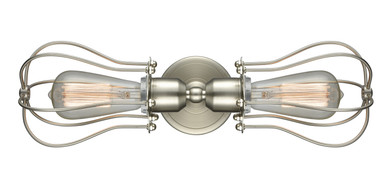 Bathroom Fixtures Two Lights by Innovations ( 405 | 900-2W-SN-CE513-SN Austere ) 