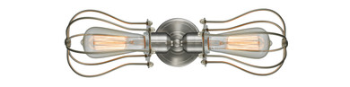 Bathroom Fixtures Two Lights by Innovations ( 405 | 900-2W-SN-CE513-SN-LED Austere ) 