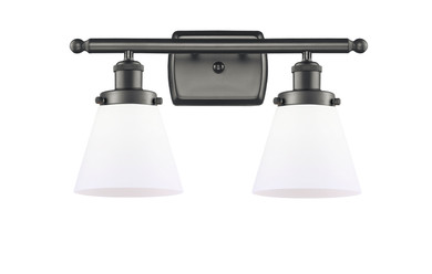 Bathroom Fixtures Two Lights by Innovations ( 405 | 916-2W-OB-G61-LED Ballston Urban ) 