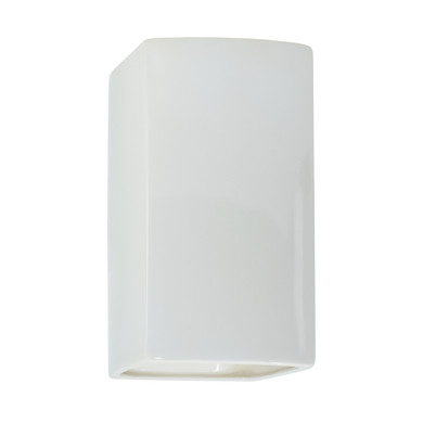 Exterior Wall Mt./Flush by Justice Designs ( 102 | CER-5915W-WHT Ambiance ) 