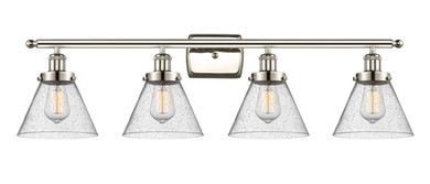 Bathroom Fixtures Four Lights by Innovations ( 405 | 916-4W-PN-G44 Ballston Urban ) 