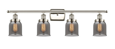 Bathroom Fixtures Four Lights by Innovations ( 405 | 916-4W-PN-G53-LED Ballston Urban ) 